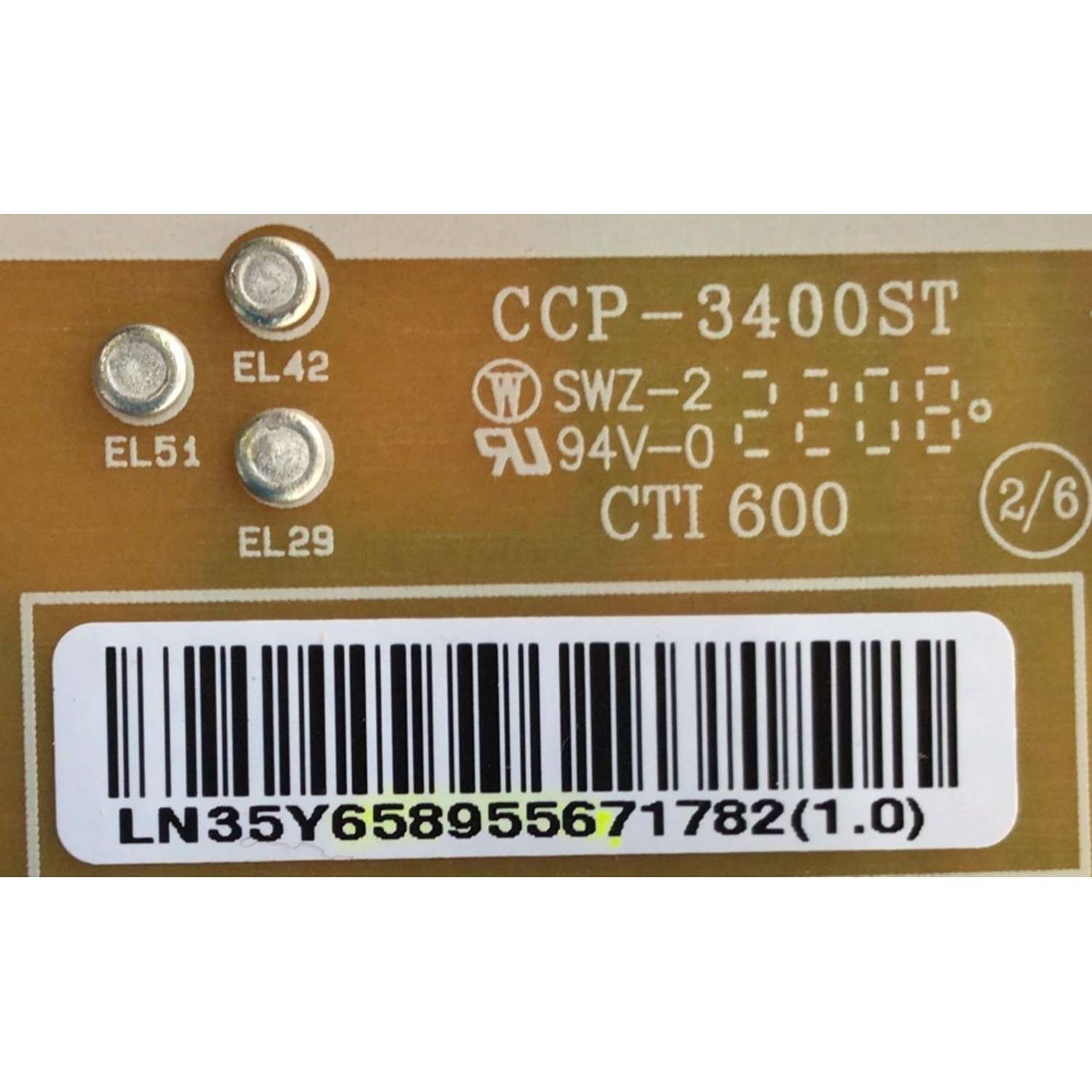 FUENTE DE PODER PARA TV LG / NUMERO DE PARTE 65895567 / EAY65895567 / EAX69502103 / LGP43NT-21U1 / EPCD10CB1C / 3PCR03132A / PANEL NC430TQG / MODELOS 43UR8000AUA / 43UQ8000AUB / 43UQ8000PSB / 43UQ7590PUB / 43UQ7070ZUD / 43UQ9000PUD / 43UR7800PSB - Imagen 2
